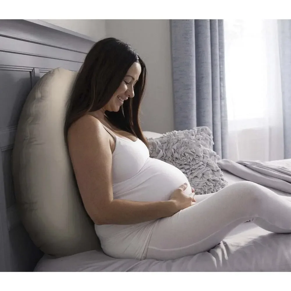 Boppy Cuddle Pregnancy Pillow with Removable Organic Cotton Cover